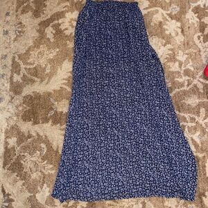 Abercrombie and Fitch sheer floral maxi skirt